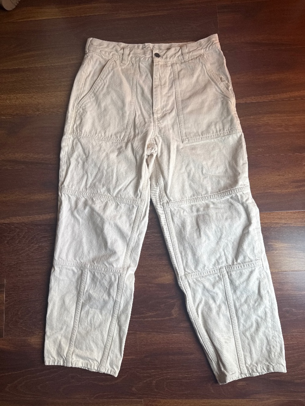 COS Slim Barrel Leg Mid rise Cropped Length Jeans Size 30